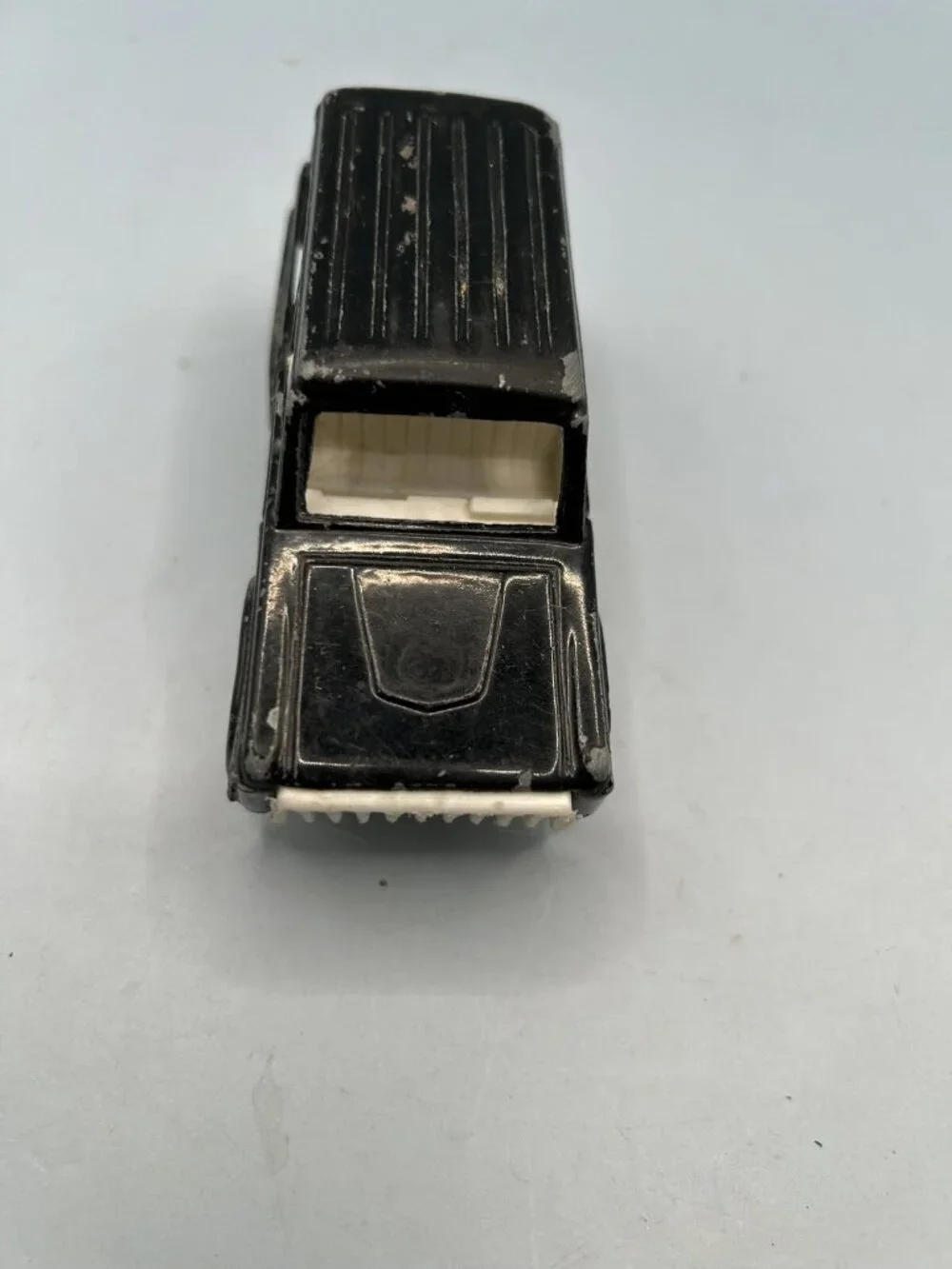 Vintage Tootsie Toys Black Bronco Chicago USA Diecast Car 4